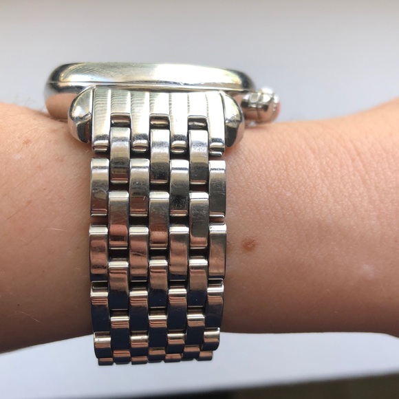 Classic Michele watch in stainless steel main image 6